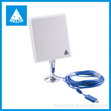 Long distance wifi Wireless usb adapter with power amplifier cable Melon N4000S